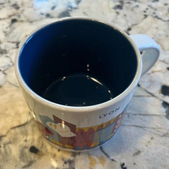 NIB Starbucks LYON, France YAH Collectible Mug - Picture 5 of 7